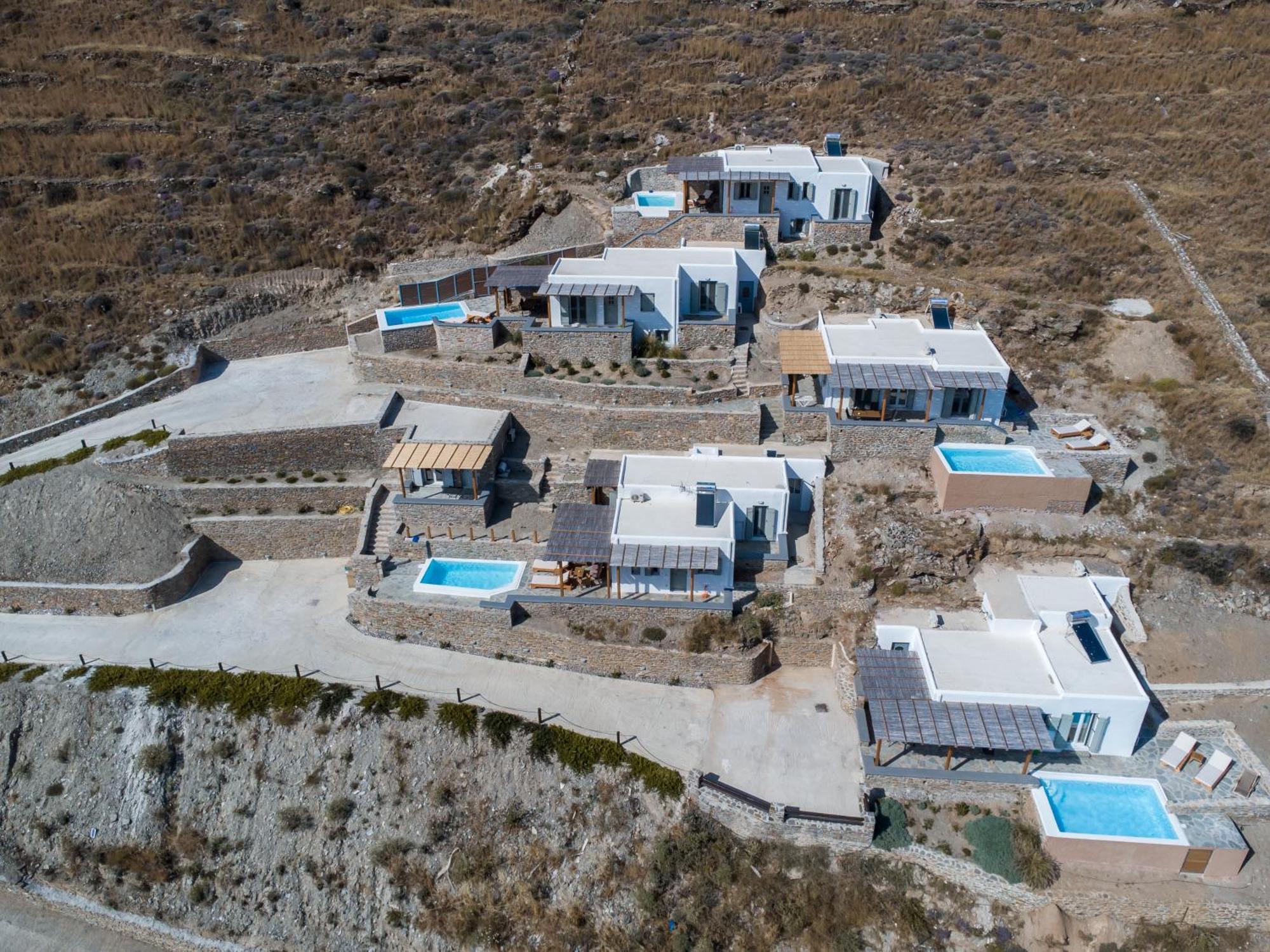 Epithea Suites Kythnos 5 Με Ιδιωτική Πισίνα ภายนอก รูปภาพ